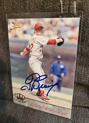 Tom Browning Autograph Signed 1994 Pacific Cincinnati Reds Mr. Perfect • $12.99