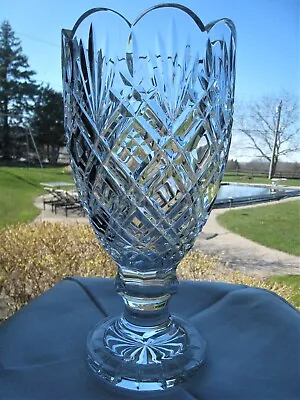Waterford Crystal.. 13  Master Cutters Collection Vase... Very Large & Very Nice • $325