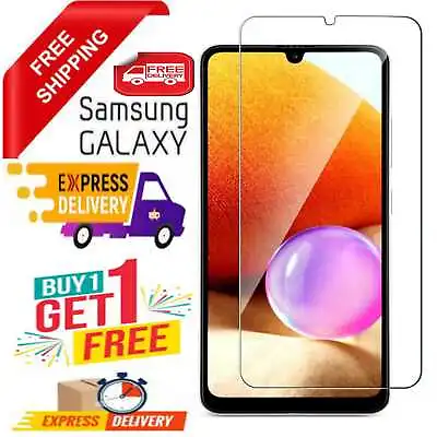 Screen Protector For Samsung A23 5G A90 M32 A02s A13 A33 A52 A53 Tempered Glass • £2.99