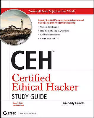 Graves Kimberly : CEH Certified Ethical Hacker Study Guide Fast And FREE P & P • £4.98