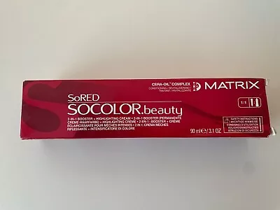 Matrix SoRed SoColor.Beauty 2-in-1 Booster Highlightling Cream Hair Color 90ML • £9.99