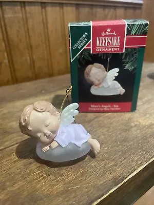 Hallmark Keepsake Mary's Angels 1991 IRIS #4 Vintage Christmas Holiday • $15