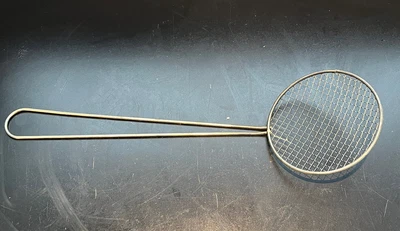 £1.99 • Buy Long Metal Wire Mesh Strainer Cooking Utensil Frying Ladle Skimmer Spoon