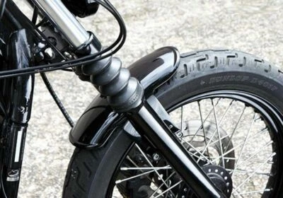 Short Bobber Front Fender For Harley Davidson Sportster Dyna 39mm Forks Fxd Xl • $165