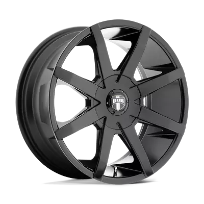 DUB S110 Push Gloss Black 1-Piece Wheels: 20x8.5 5x114.3/5x120/5x4.5 35 Mm • $362