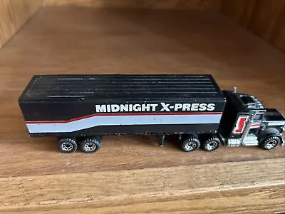 VINTAGE ~ Matchbox  Midnight Express  Tractor & Trailer - 1983 • $9.99