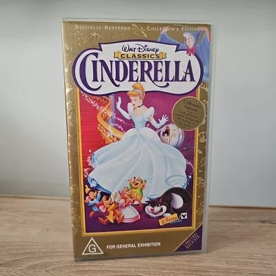 Cinderella Walt Disney Classics VHS NEW SEALED RARE • $500