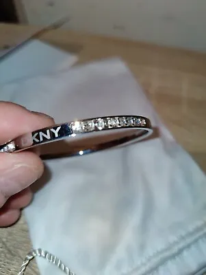 £80 • Buy Beautiful Womens DKNY Silver Bracelet . Nearly Ne W 