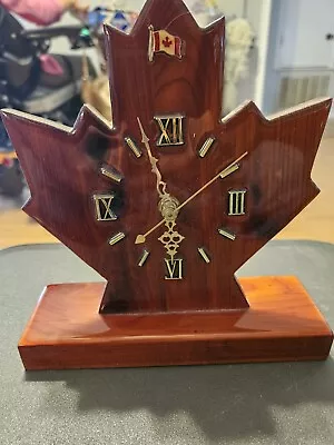 Maple Leaf Clock • $10