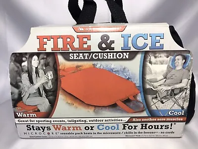 NEW! Arctic Zone Fire & Ice Seat Cushion Reusable Pack For Warm Or Cool - NIB • £16.40