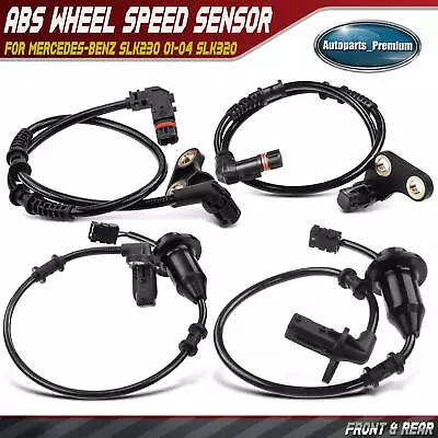 Front & Rear ABS Wheel Speed Sensor For Mercedes-Benz SLK230 2001-2004 SLK320 • $58.99