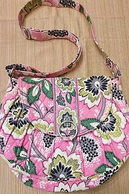 Vera Bradley 2012 PRISCILLA PINK Retired Bag Purse W Magnetic Closure  • $9.99