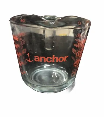 Anchor Hocking Glass Measuring Cup 2 Cups/16 Oz/500ml • $6.26