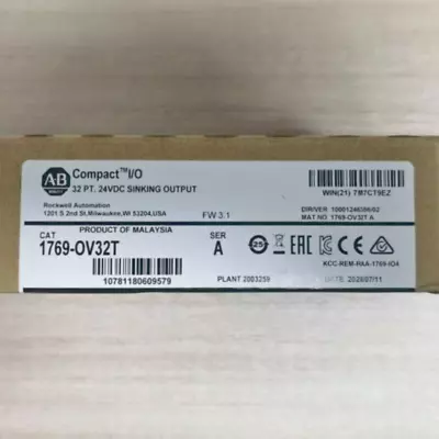 New Factory Sealed AB 1769-OV32T SER A Compact I/O Output Module 1769OV32T US • $214.65