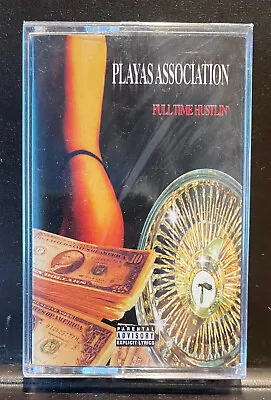 *SEALED* PLAYAS ASSOCIATION  Full Time Hustlin'  Gangsta G-Funk Tape '98 Rare • $18