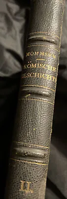 Theodor Mommsen Romische Geschichte Zweiter Band Berlin German Antique Book • $28