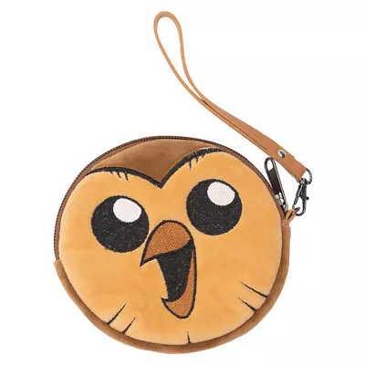 The Owl House Hooty Cosplay Wallet Coin Purse Key Chain Cute Plush Kids Bag • £10.79
