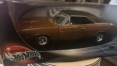 100% Hot Wheels 1969 Dodge Challenger Metallic Copper 1:18 • $30