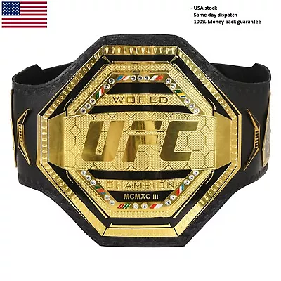 UFC Legacy World Championship Title Belt New Wrestling Title Belt Adult Replica • $130