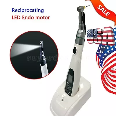 Wireless Dental LED Endo Motor 16:1 Contra Angle Handpiece Root Canal Treatment • $80.99