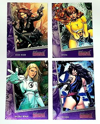 2013 Rittenhouse Archives Women Of Marvel Series 2 Base Cards #s 1-90 You Pick  • $1