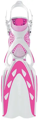 Mares X-Stream Open Heel Scuba Diving Dive Fins - Pink/White - All Sizes • $203.96
