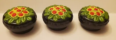 Disney Pixar Cars Mega Bloks Replacement Pieces 3 Potted Flower Plants In Tires • $2.99