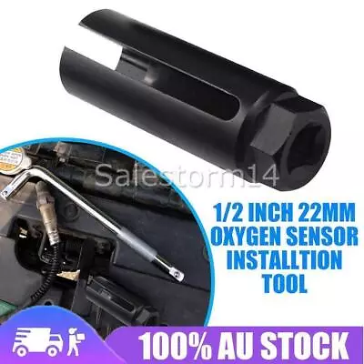 22mm For Universal O2 Oxygen Sensor Socket Tool 1/2  Square Drive Removal Tool • $15.99