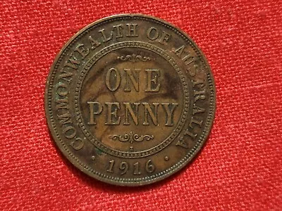 1916 Australian Penny • $25