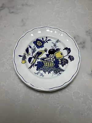 Vintage Spode English Bone China Blue Bird Pattern S3274 6.5” Bread Plate(s) • $9.99