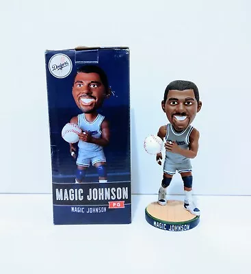 LOS ANGELES DODGERS. MAGIC JOHNSON BOBBLEHEAD  Free Shipping  • $29.99