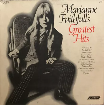 Marianne Faithfull - Marianne Faithfull's Greatest Hits - London Records - PS 54 • $11