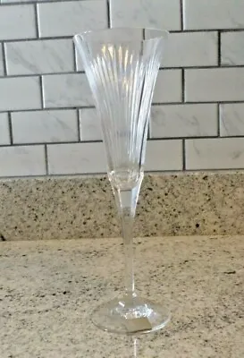 (R) Mikasa Cut Clear Crystal Champagne Flute Made In The Former Yugoslavia • $9.99