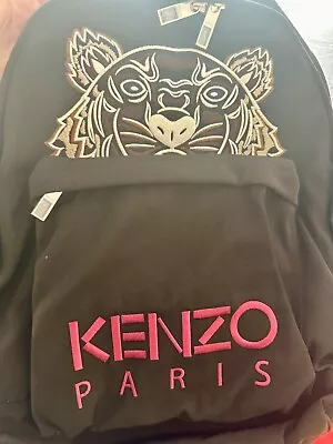 KENZO Paris Back Pack Lion Face BRAND NEW  Never Unzipped - Tags On  • $190