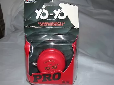 Authentic Wooden Red Pro Yo-Yo The Original Top/Toupie - New In Package • $12