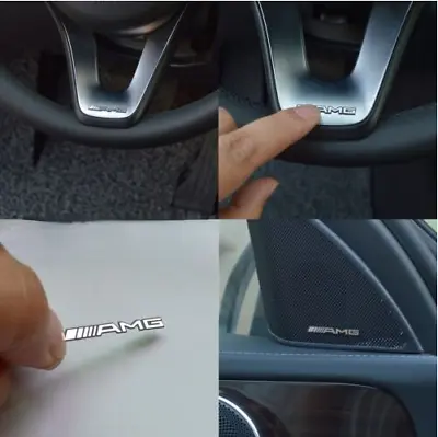 5pcs Universal AMG Badge Interior Steering Wheel Car Emblem For Mercedes Benz • $9.90