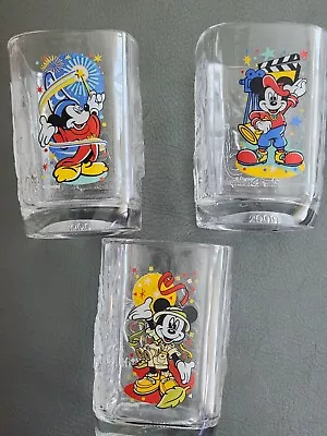 2000 McDonald's Walt Disney World Celebration Glasses - Set Of 3 • $25