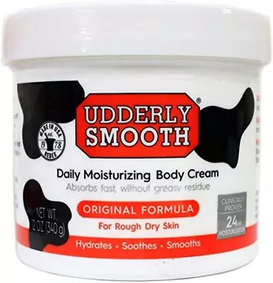 2 Pack - Udderly Smooth Body Cream Skin Moisturizer 10 Oz Each • $24.08