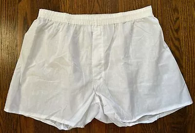 NWOT Vintage 90s Fruit Of The Loom BOXERS Men Sz XL (42-44) White • $21.60