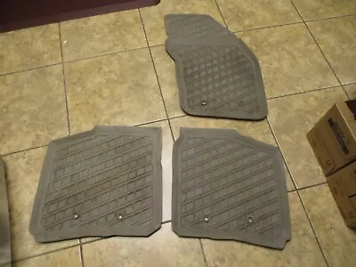 1995-2003 Volvo S40 V40 Rubber All Weather 3 Floor Mats Tan Used Fair California • $75