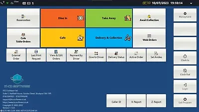 Epos Till System Takeaway Restaurant Bar Cafeshop Supermarket • £1099.97