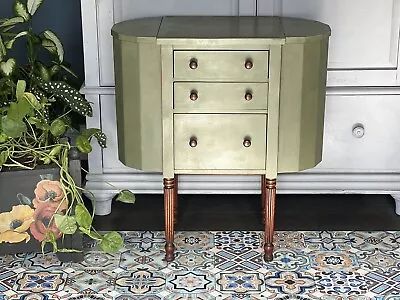 Vintage Refurbished Martha Washington Sewing Cabinet In Green • $350