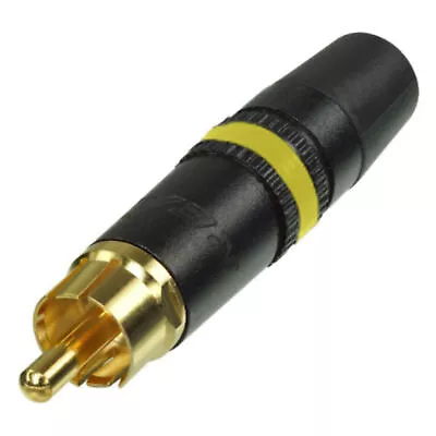 £3.25 • Buy NEUTRIK REAN GOLD PHONO RCA PLUG NYS373 Professional Audio HiFi Solder Connector