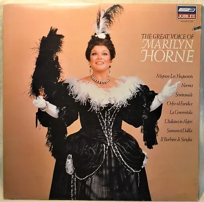 The Great Voice Of Marilyn Horne LP NM Vinyl Opera Italian Female Vocal Norma • $4.95