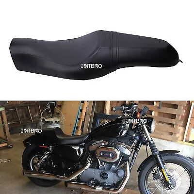 Front Driver & Rear Passenger Two Up Seat For Harley Sportster 1200 883 Black US • $99.13