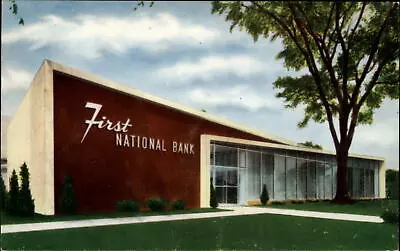 Mexico Missouri First National Bank Unused Vintage Postcard • $6