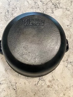 Vintage Wagner Ware Cast Iron Dutch Oven; 2qt 7 1/2 ; RESTORED W/ Wire Handle • $79.99