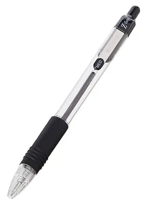 £3.68 • Buy Zebra Grip Black Ballpoint Pens, Pack Of 10, 107142501