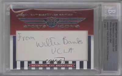 2010 Leaf Sports Icons Update: The Search For Shoeless Joe /2 Willie Banks Auto • $56.60