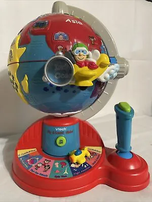 $25 • Buy Vtech Fly And Learn Globe Interactive Educational Talking Kids Atlas Geography